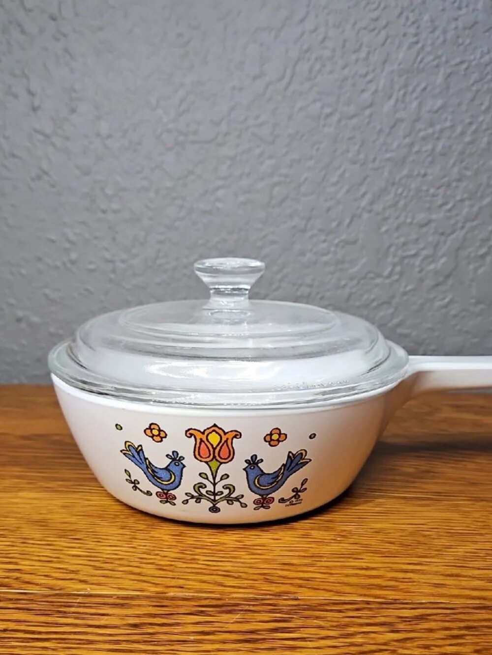 Corningware Country Festival Sauce Pan With Lid